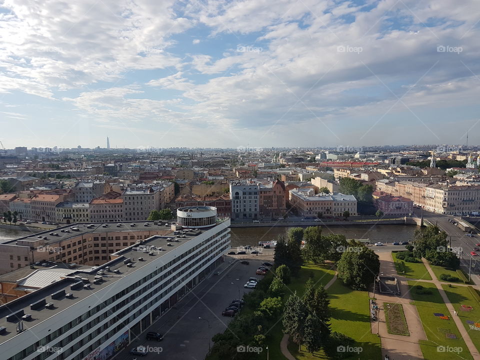 Saint Petersburg cityscape