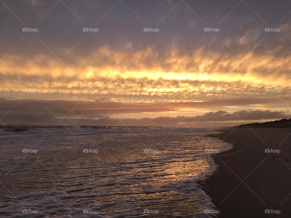 Beach sunset