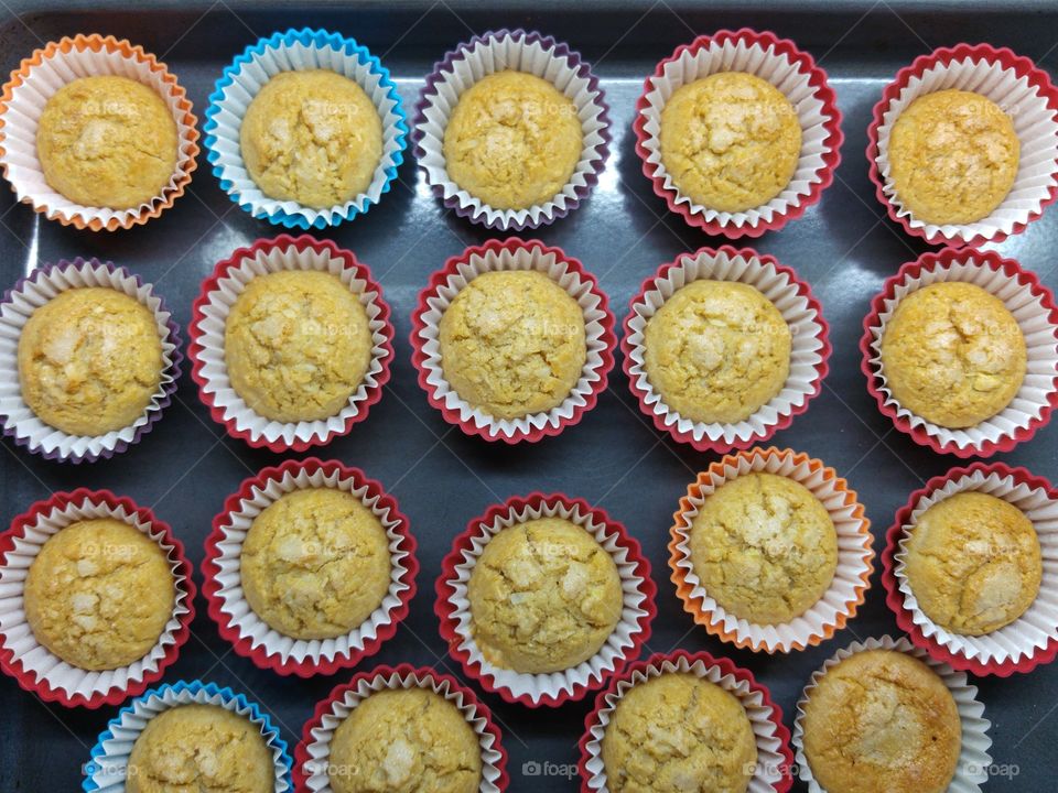 Delicious homemade muffins