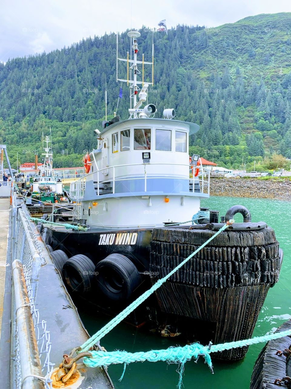Tugboat in Alaska