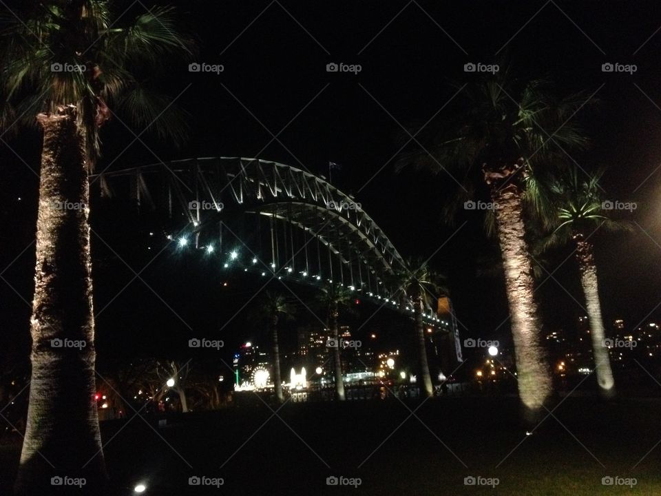 Harbour bridge, Sydney . Harbour bridge, Sydney - Birthday Dinner 