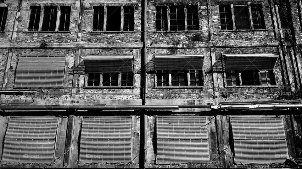 old factory in Lucca (italy) were tuscan cigars were made