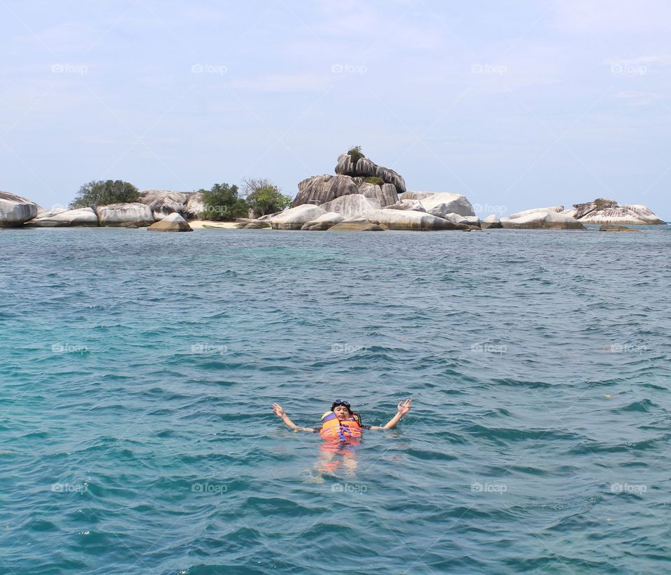 Swimming, Snorkeling and diving...Belitung Island, Indonesia