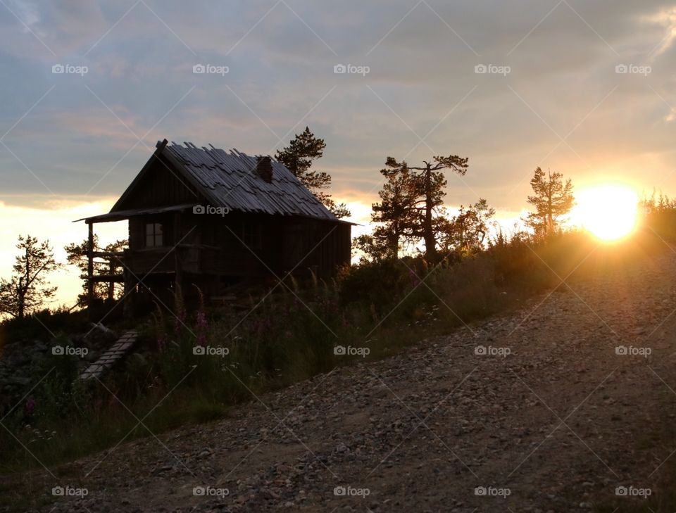 Santas cabin in Levi.