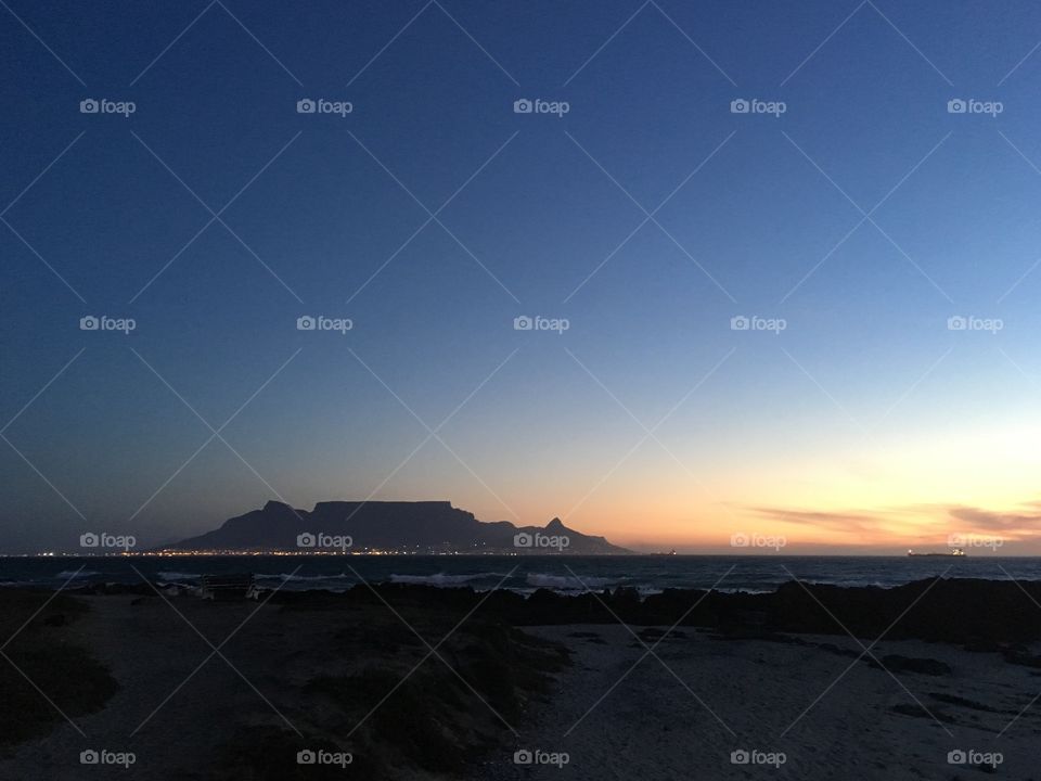 Table mountain. 