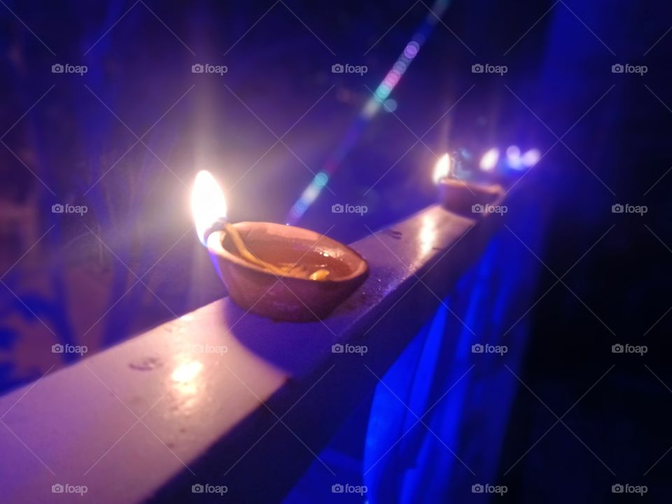 lights on diwali