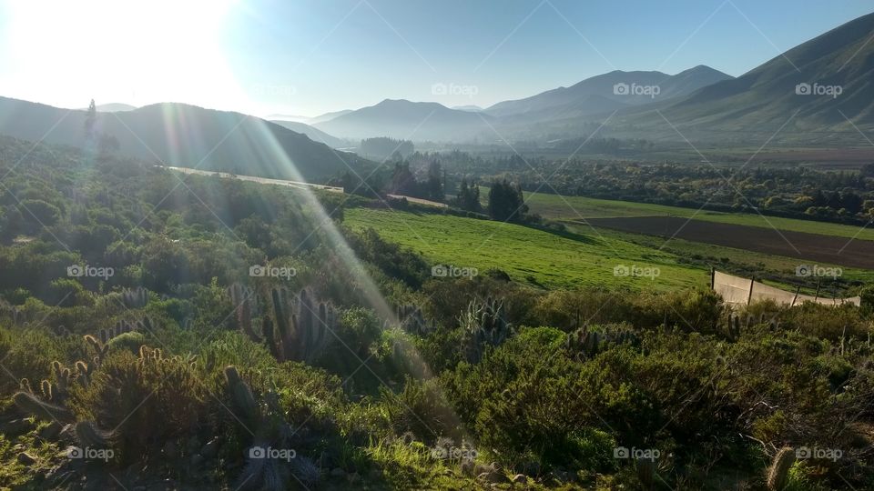 valle del Elqui, sunshine