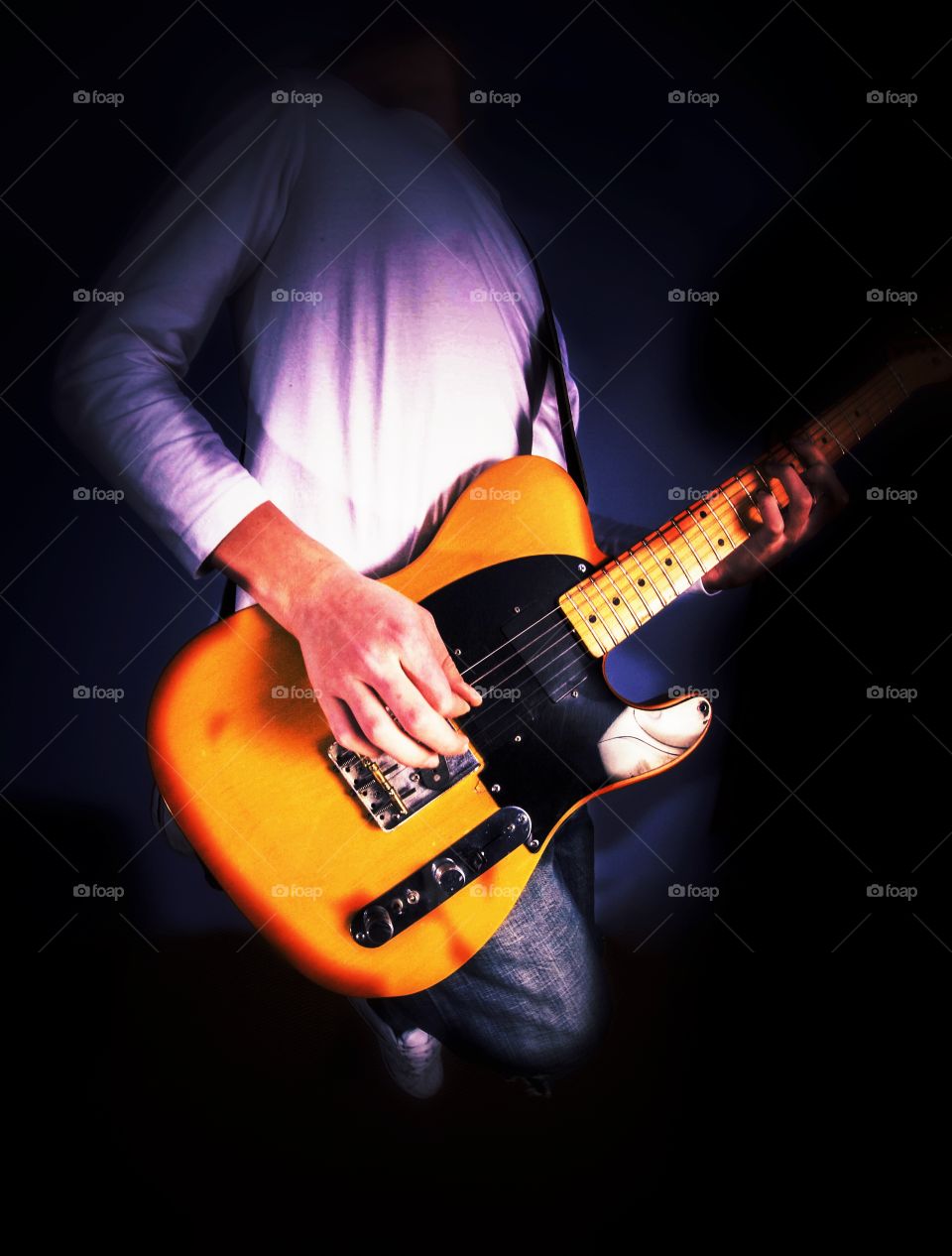 Guitar. Guitarist