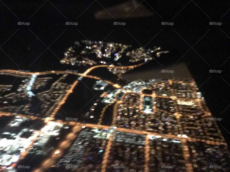 Vegas from plane