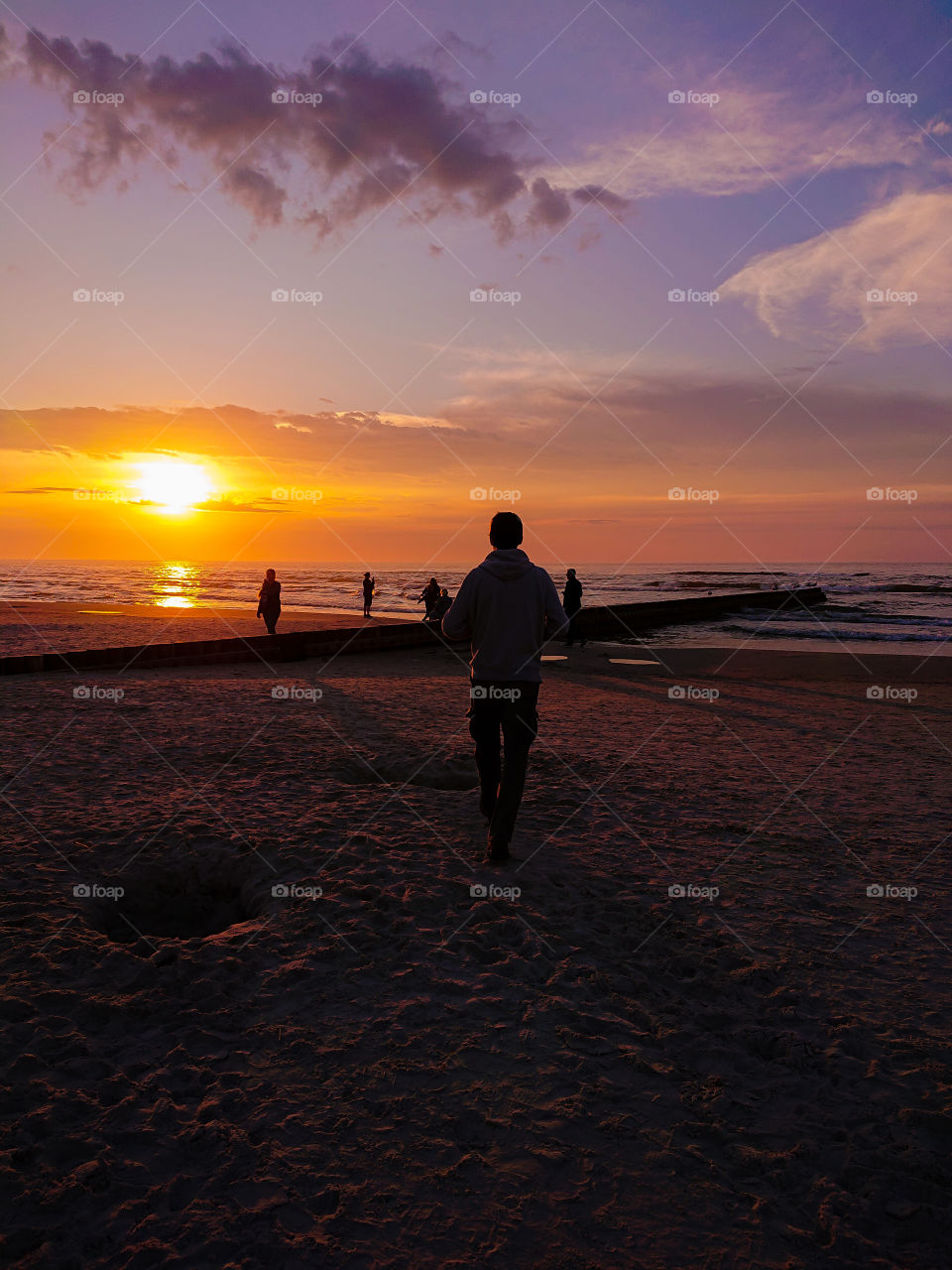 Sunset - Baltic Sea, Poland