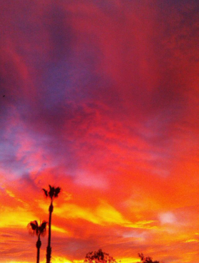 Sky Afire over Spring Valley, CA