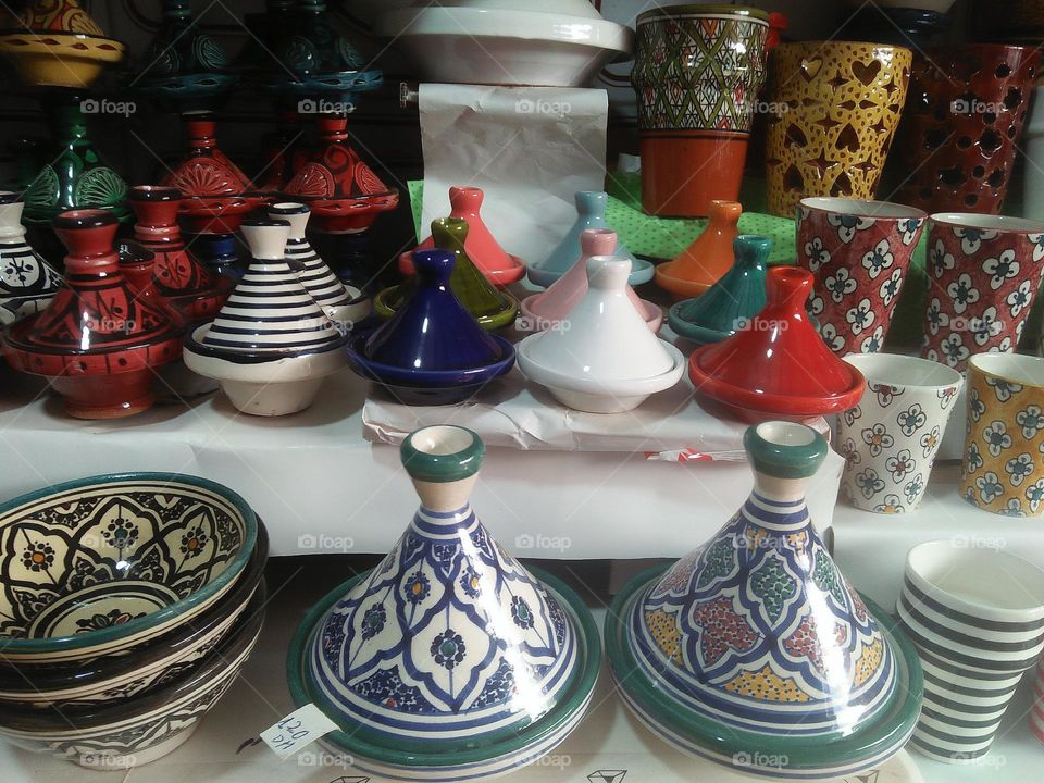 Craft product " pottery "