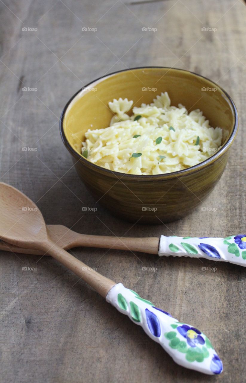 Pasta and Parmesan 