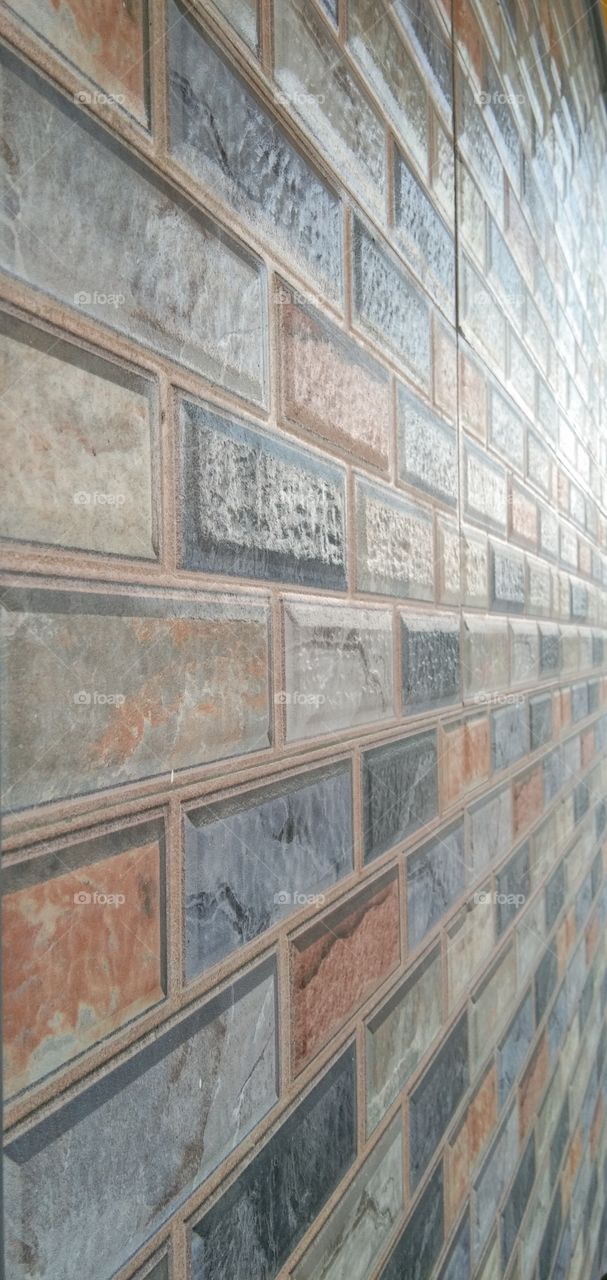 walls covered with natural stone