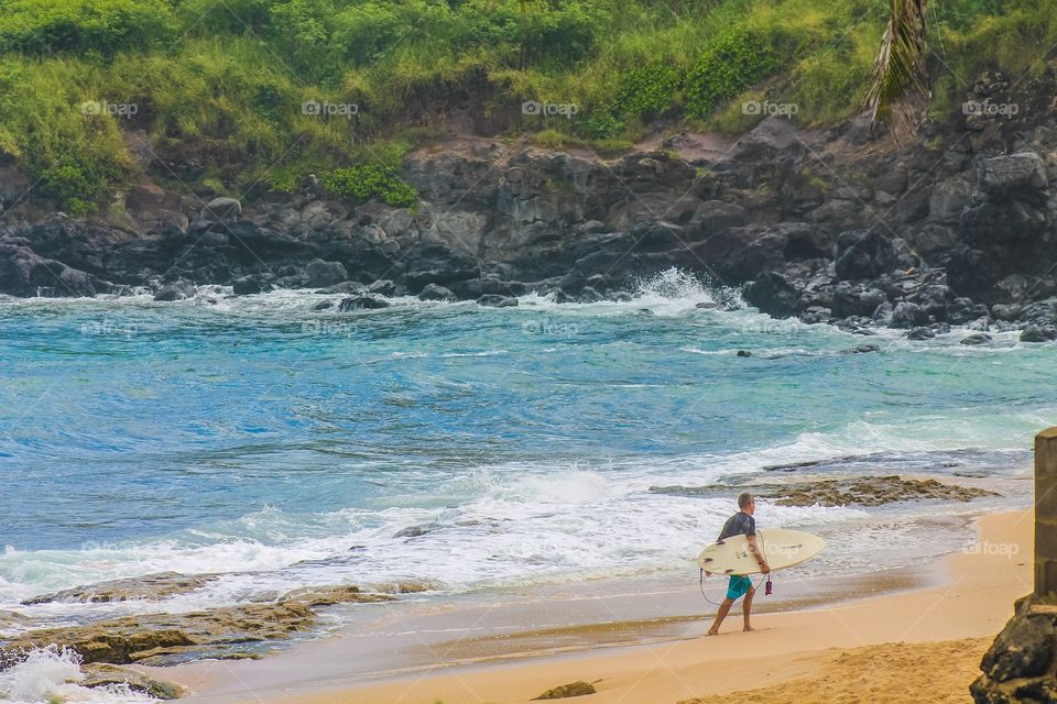 Beach surfer