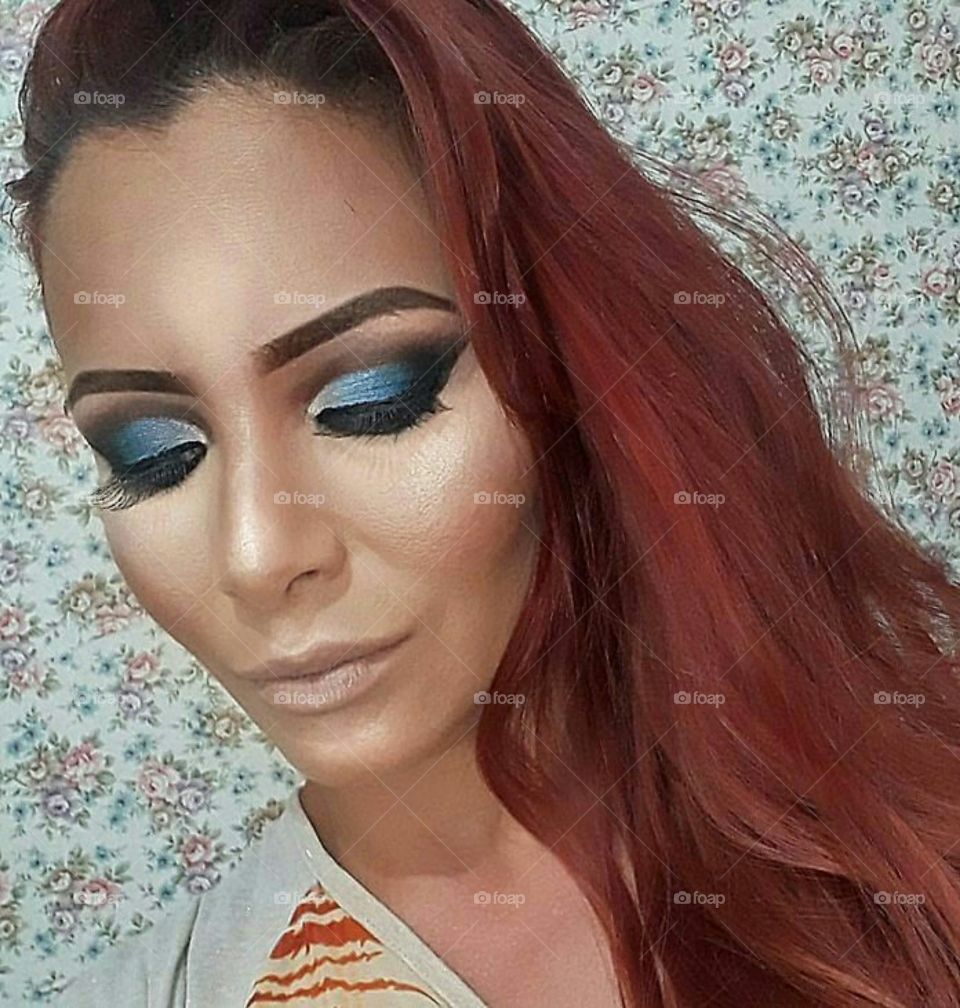 Maquiagem Meg Ribeiro