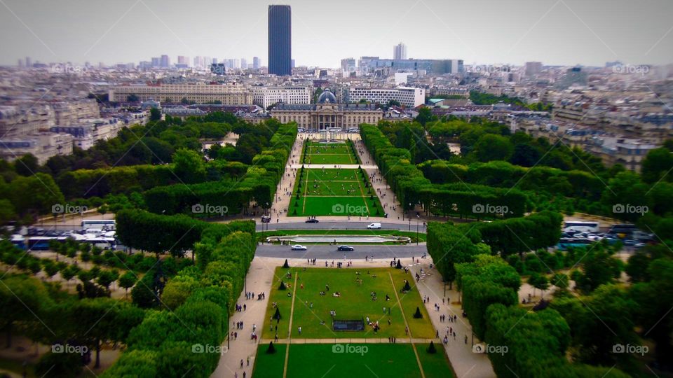 Parc du champ de mars.