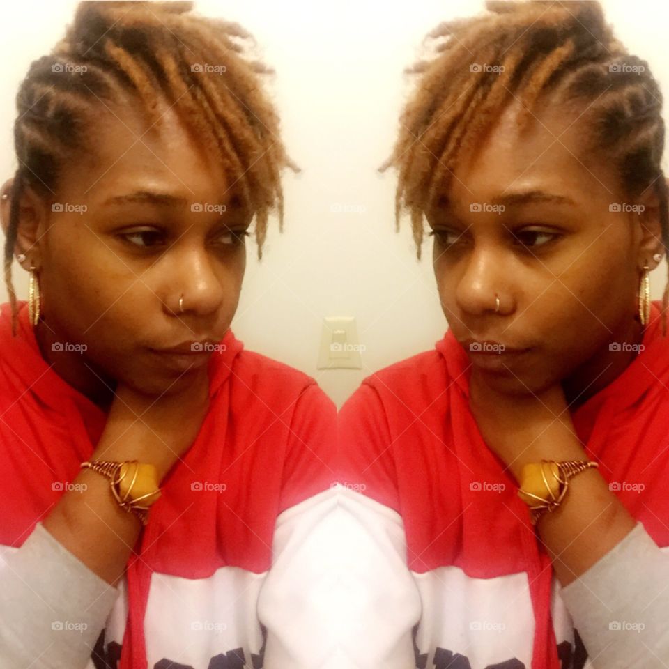 Don’t be afraid of being different, be afraid of being the same as everyone else” Colored Locs 