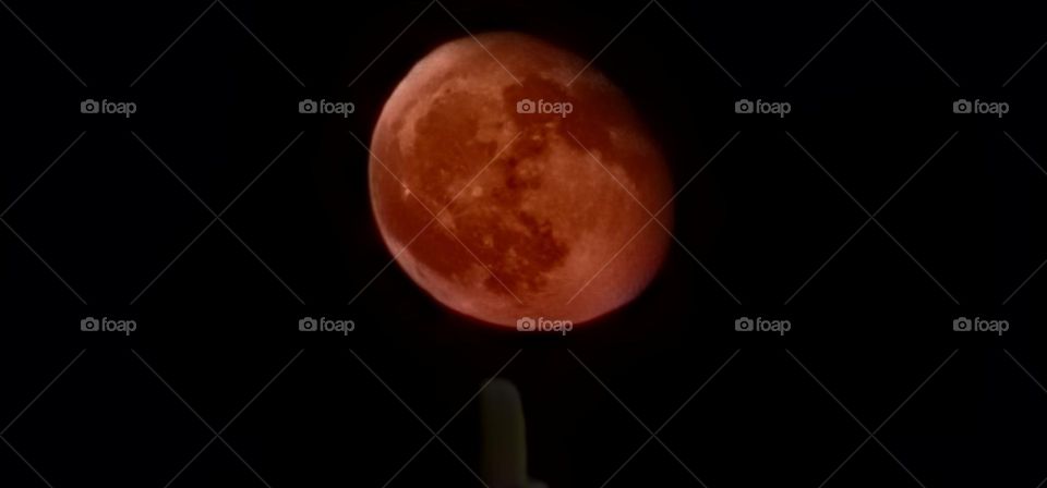 red moon