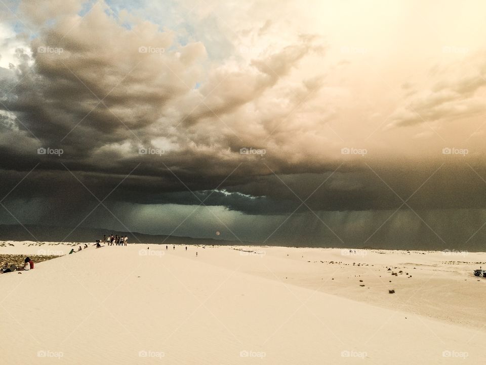 White sands storm