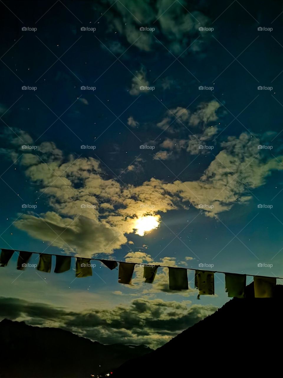 auspicious night sky