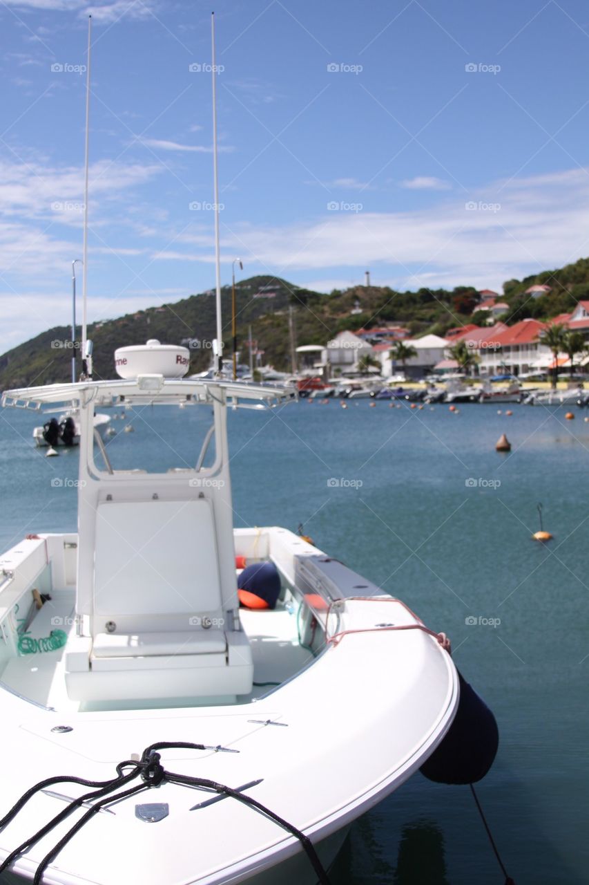 White Fishing Boats of St. Bart's