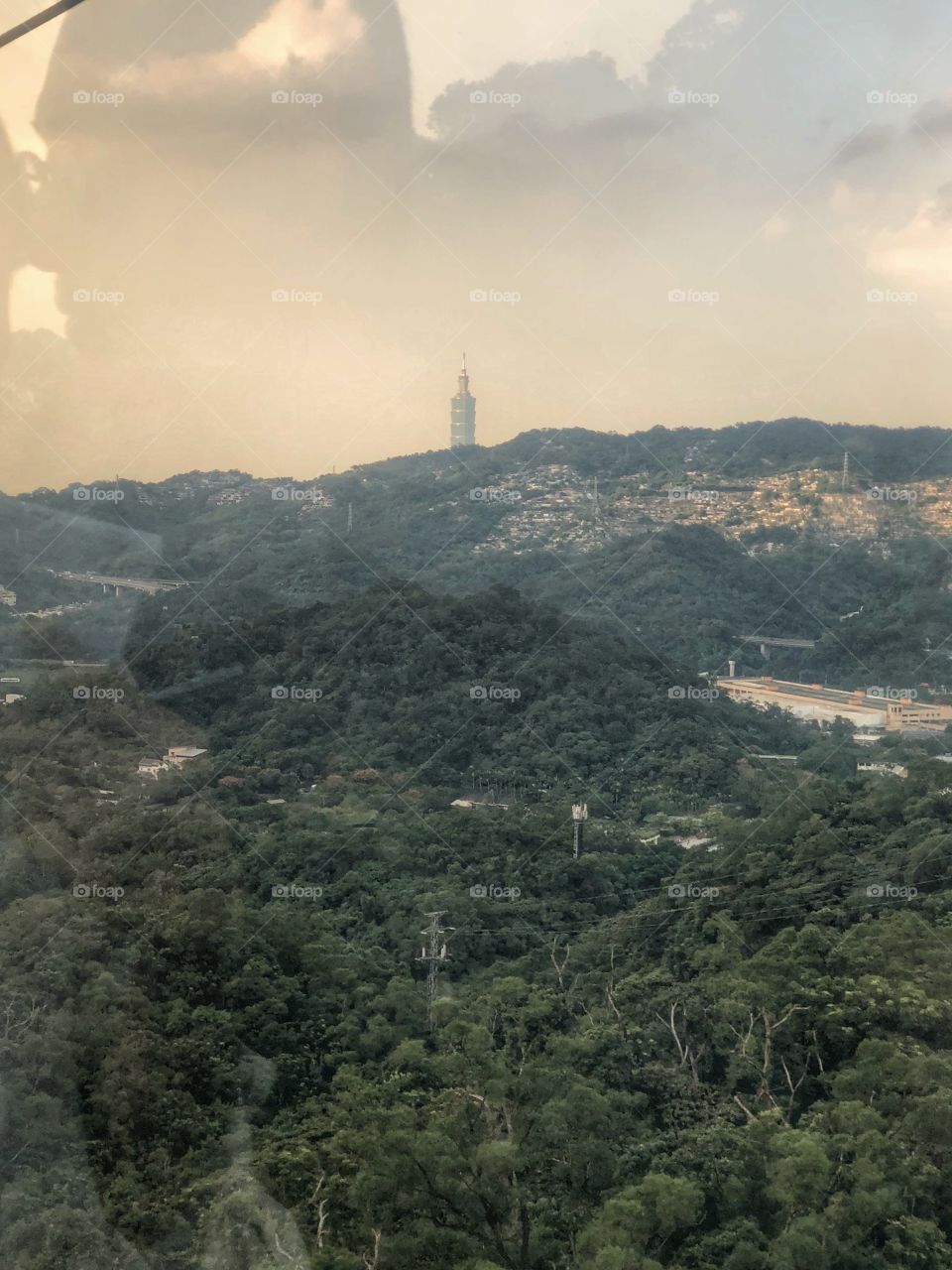 Taipei 101 via Maokong
