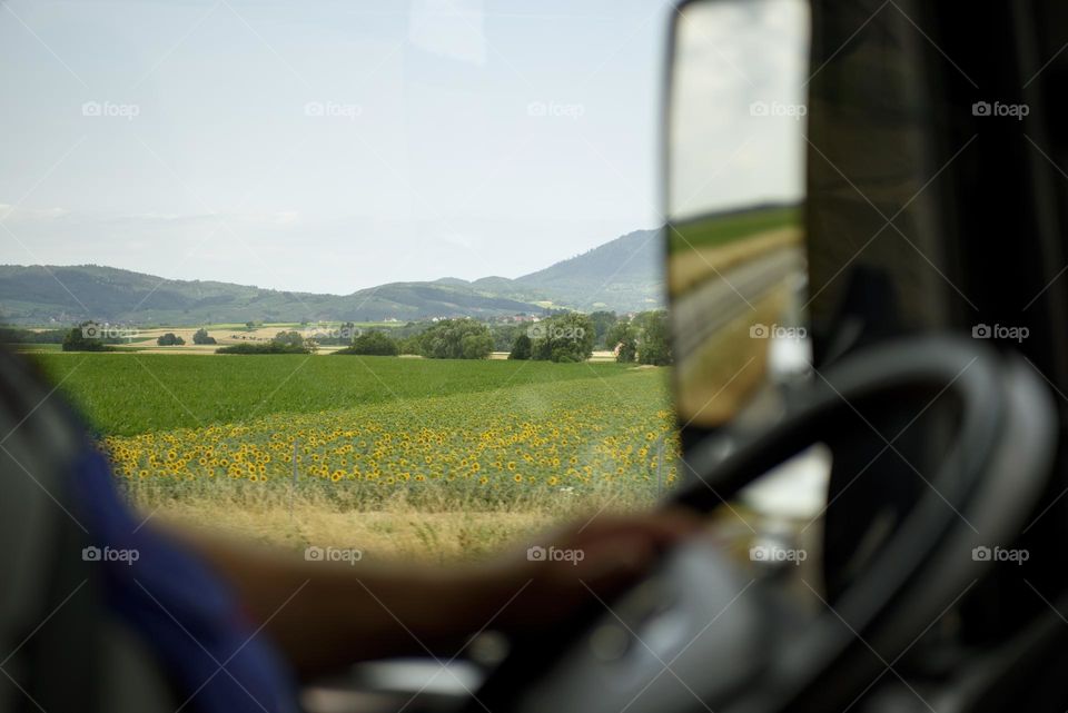 French roads.  Traveling France by car