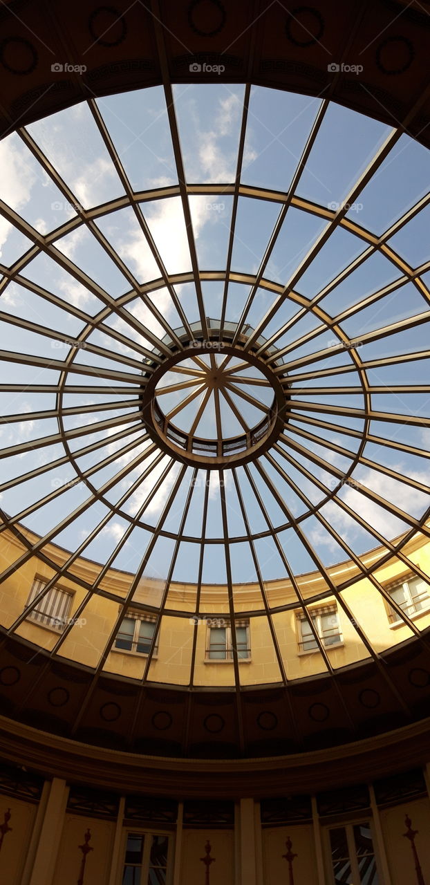 in a passage in Paris