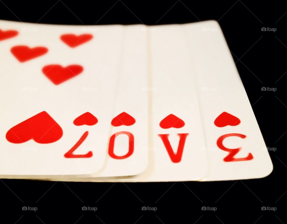 love cards playing cards valentines by theocharisk.