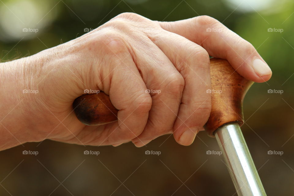 Oldman hand