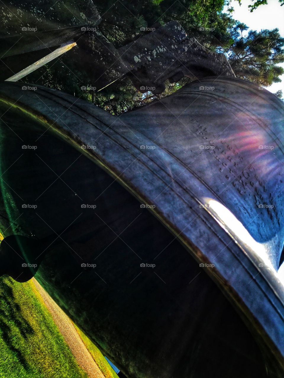 An old bell—taken in Ludington, Michigan 