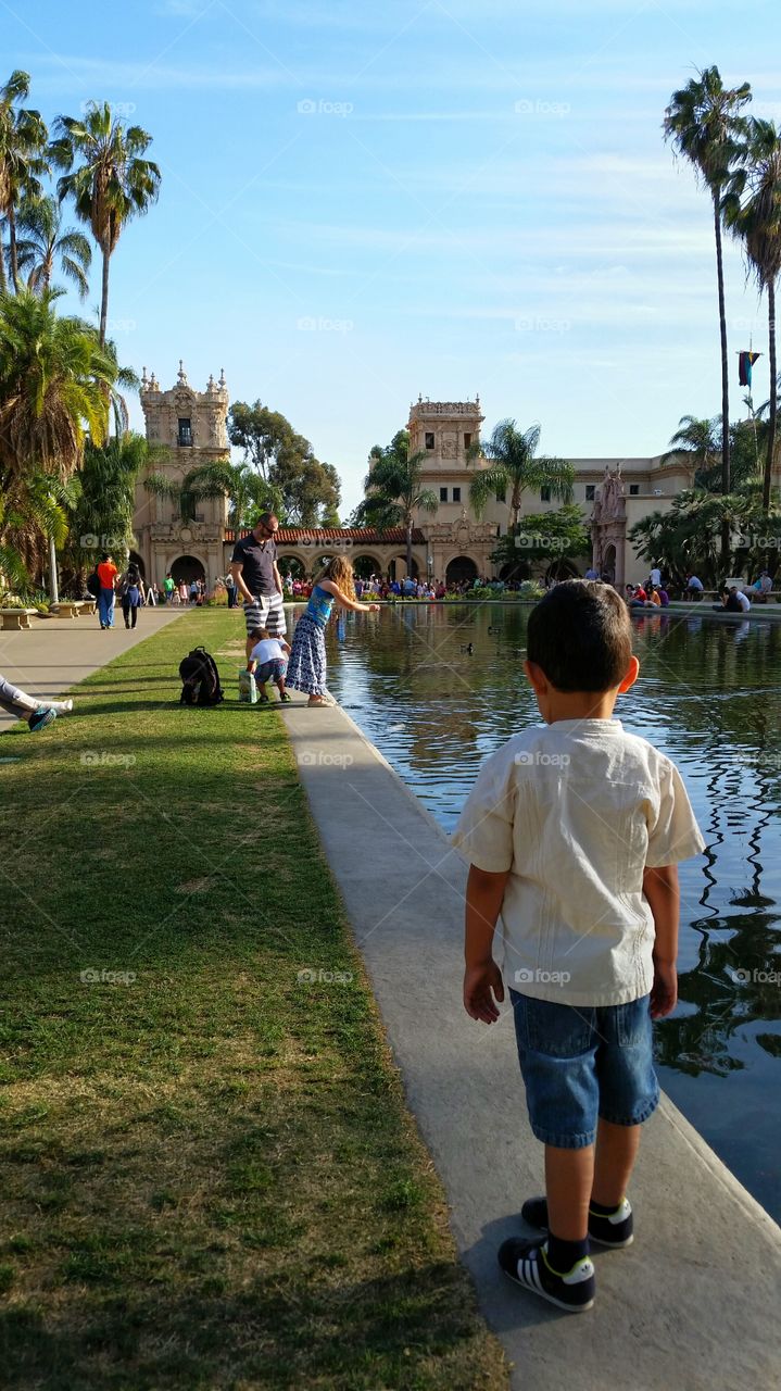 Pond at Balboa Park 