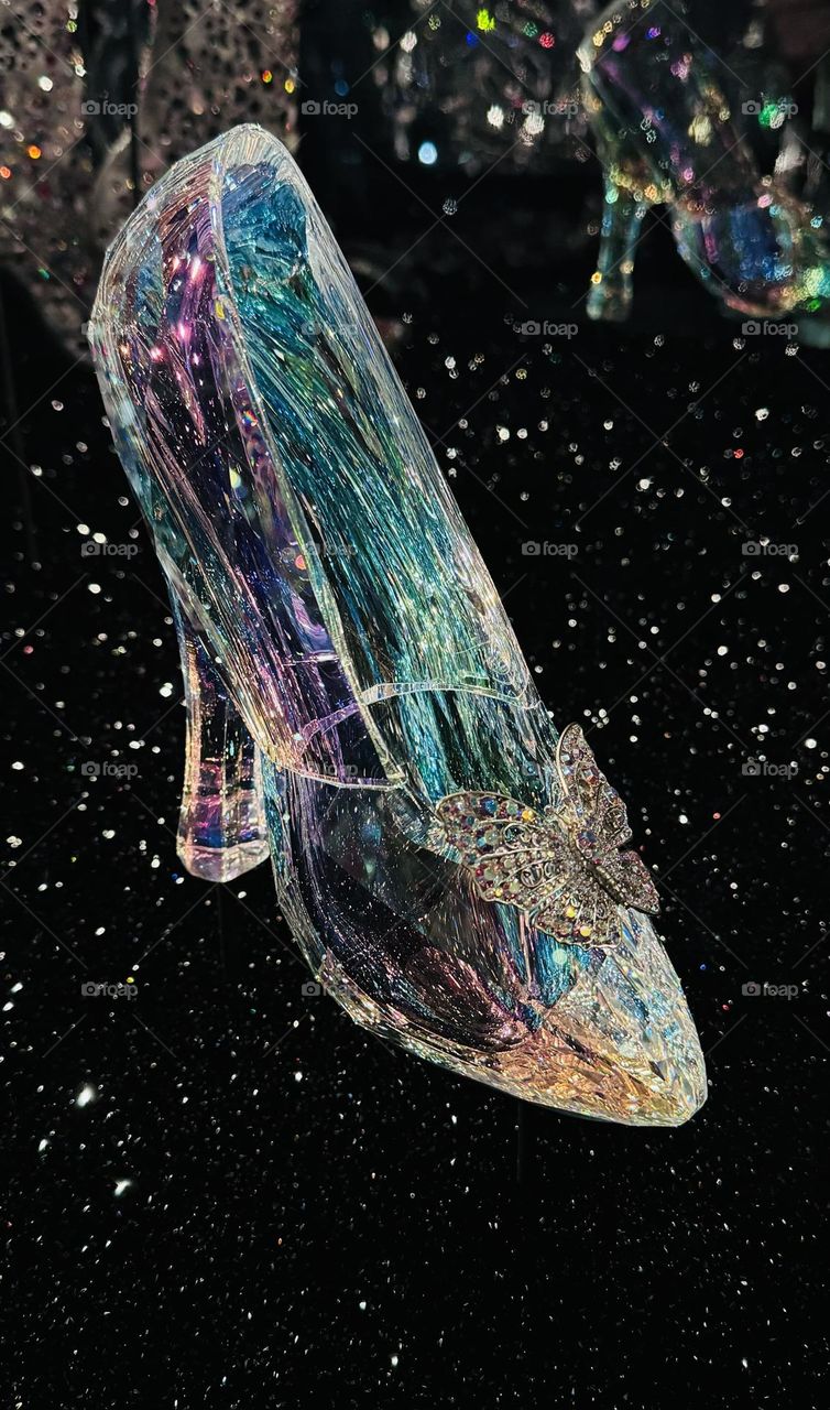 Cinderella Shoe, Swarovski Crystal Worlds