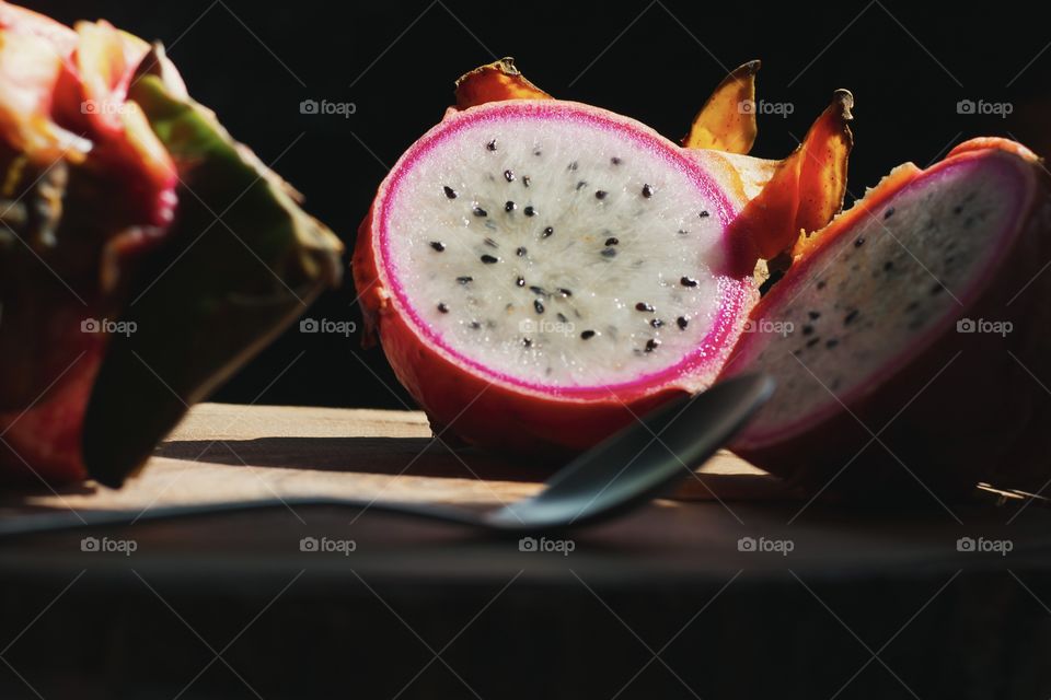 white pitaya fruit