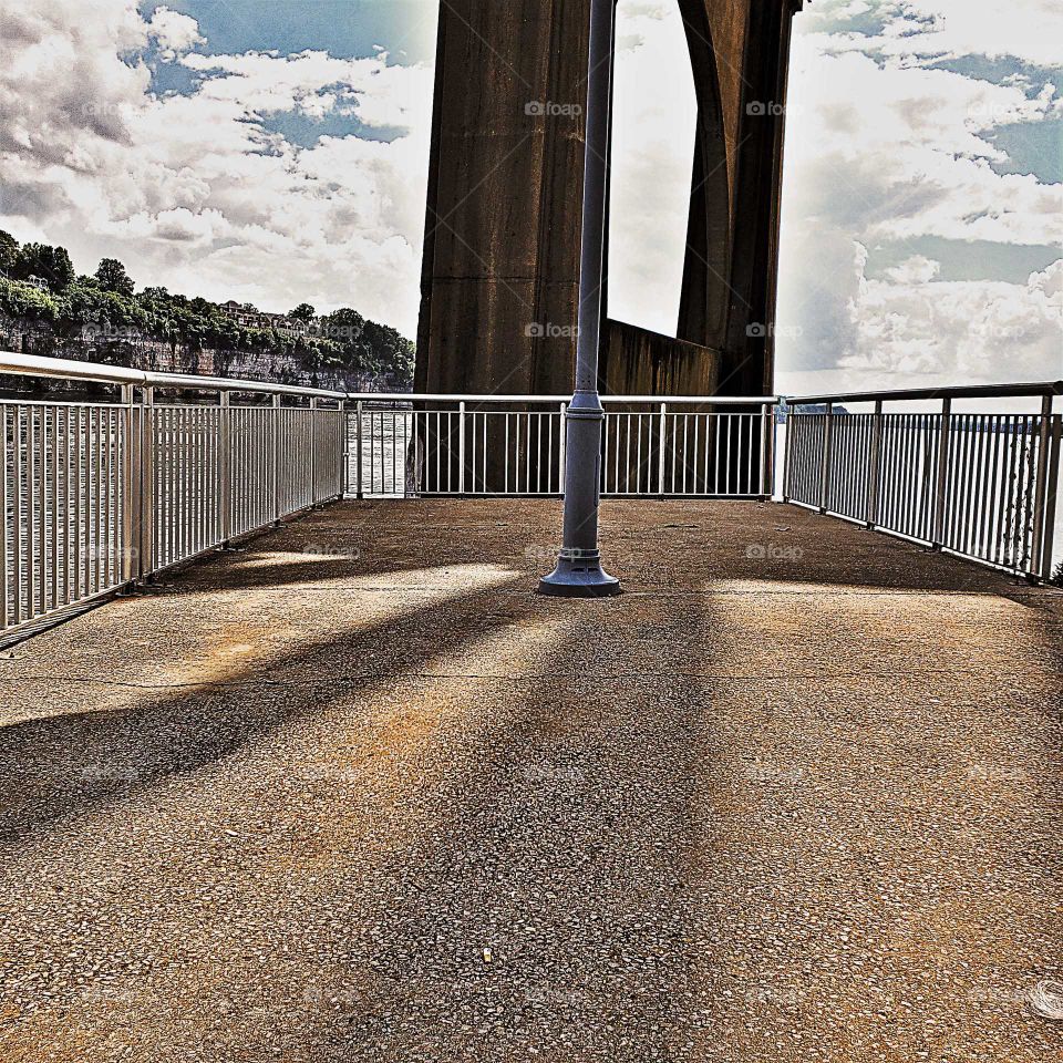 shadows playing on the ground