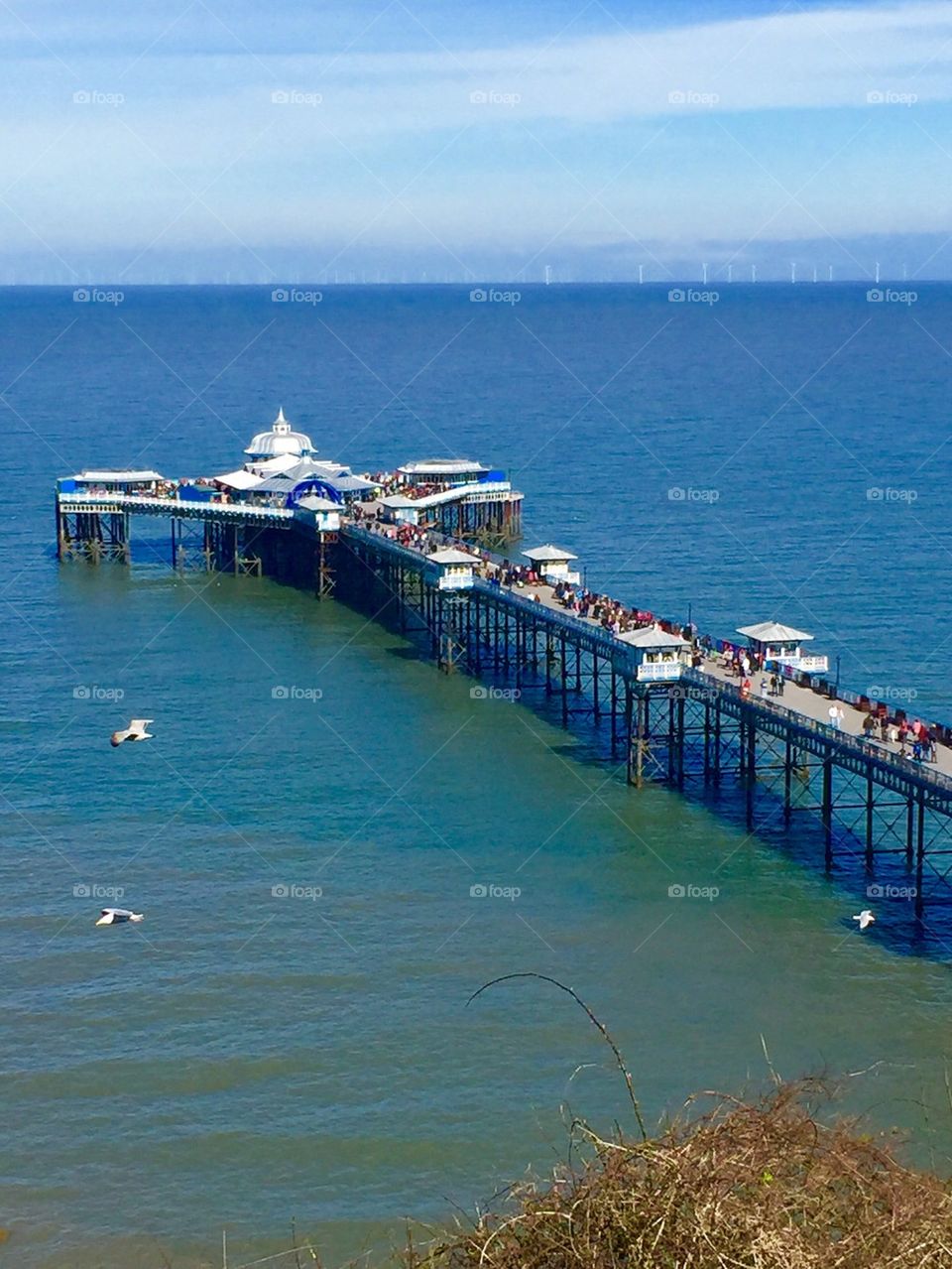 At the pier in Wales 