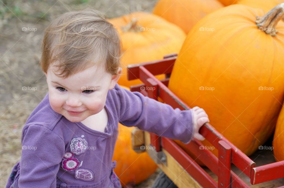 Joyful Toddler Girl