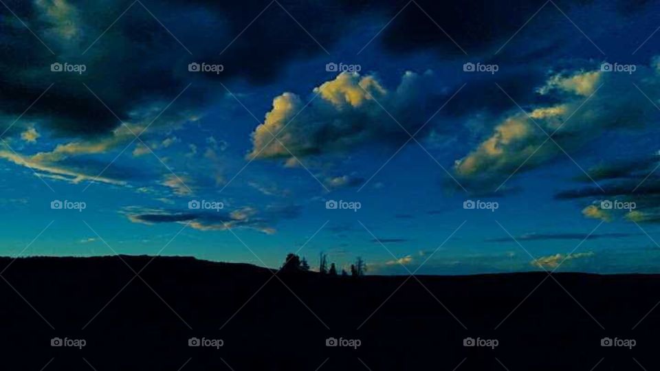 Night sky Autumn