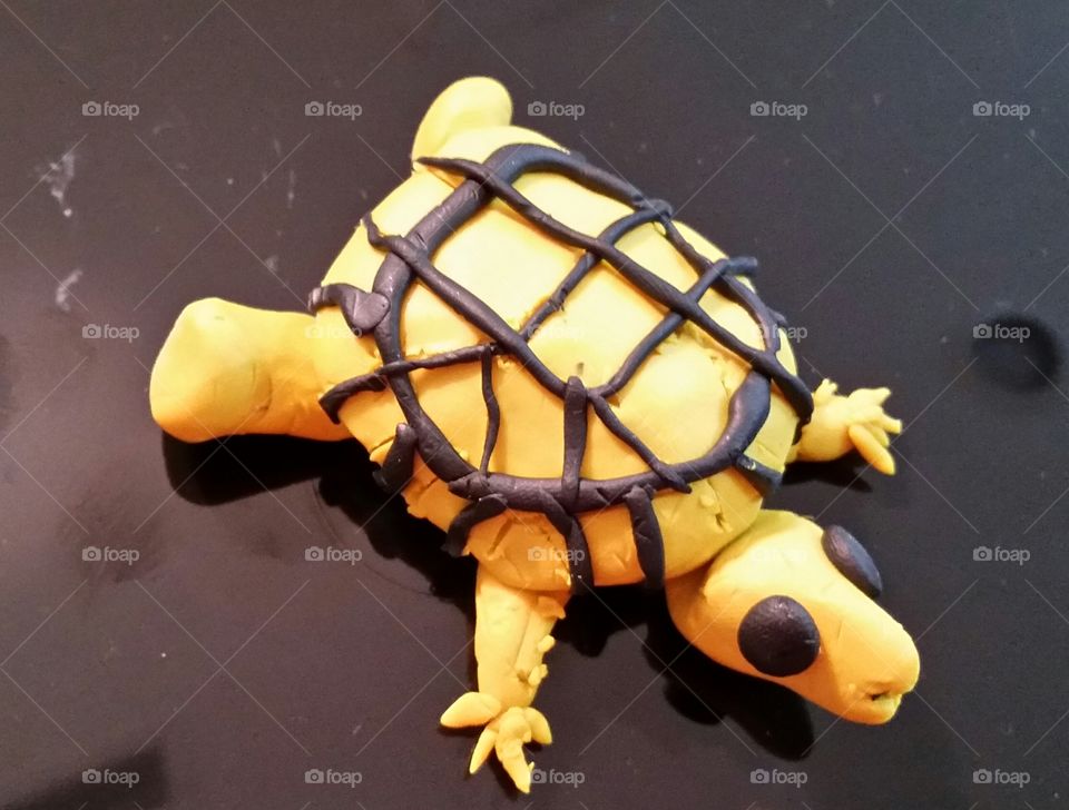 Model Clay Turtle