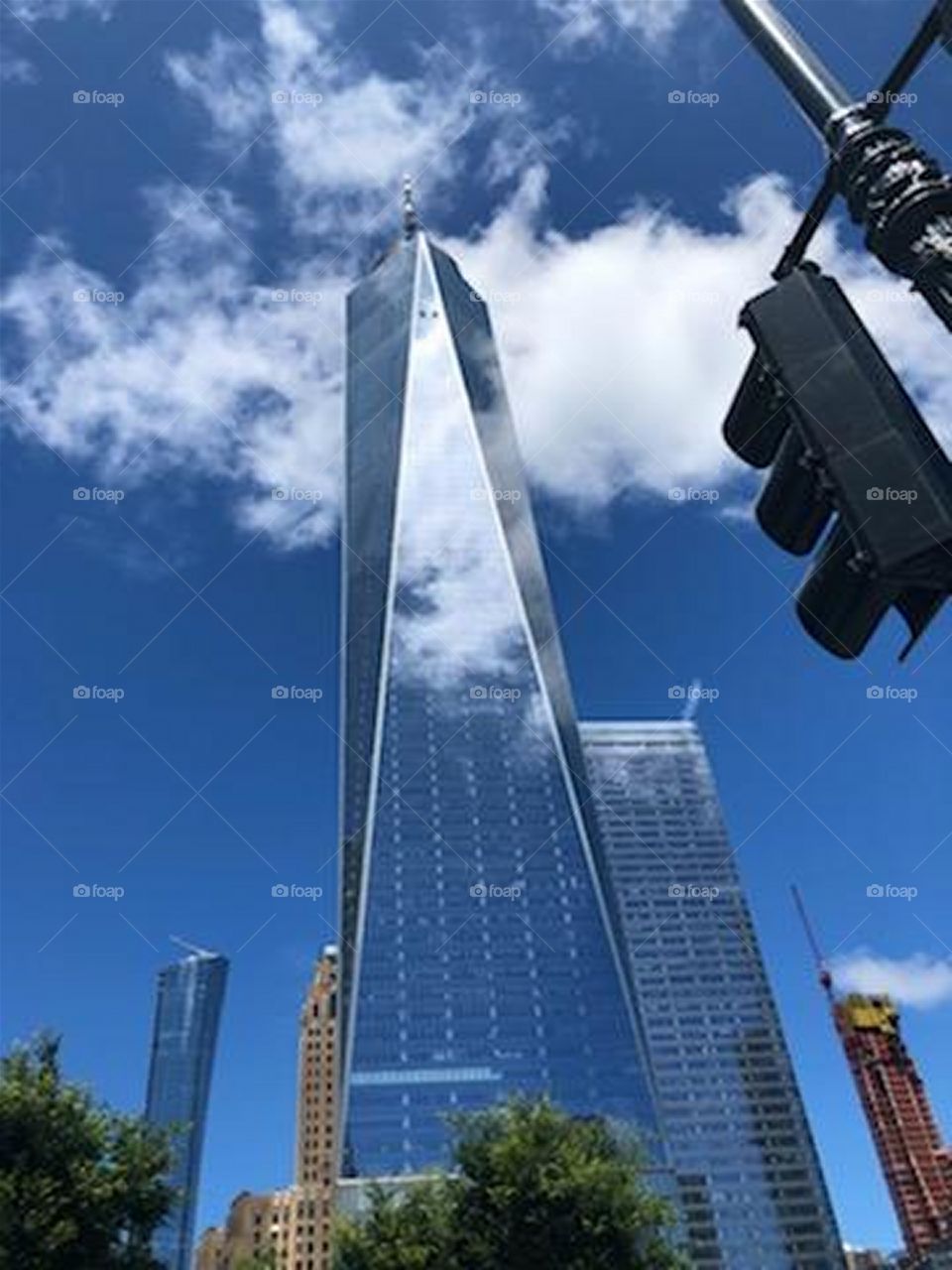 World Trade Center One ( Freedom Tower ) observatory, Manhattan New York City.