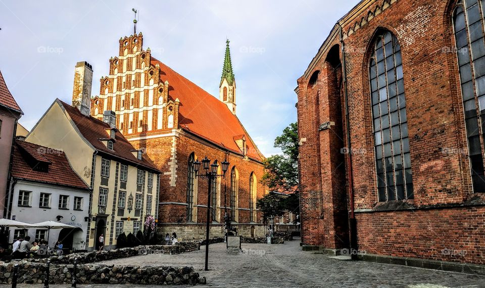 Pretty old beauty Riga, June2019.