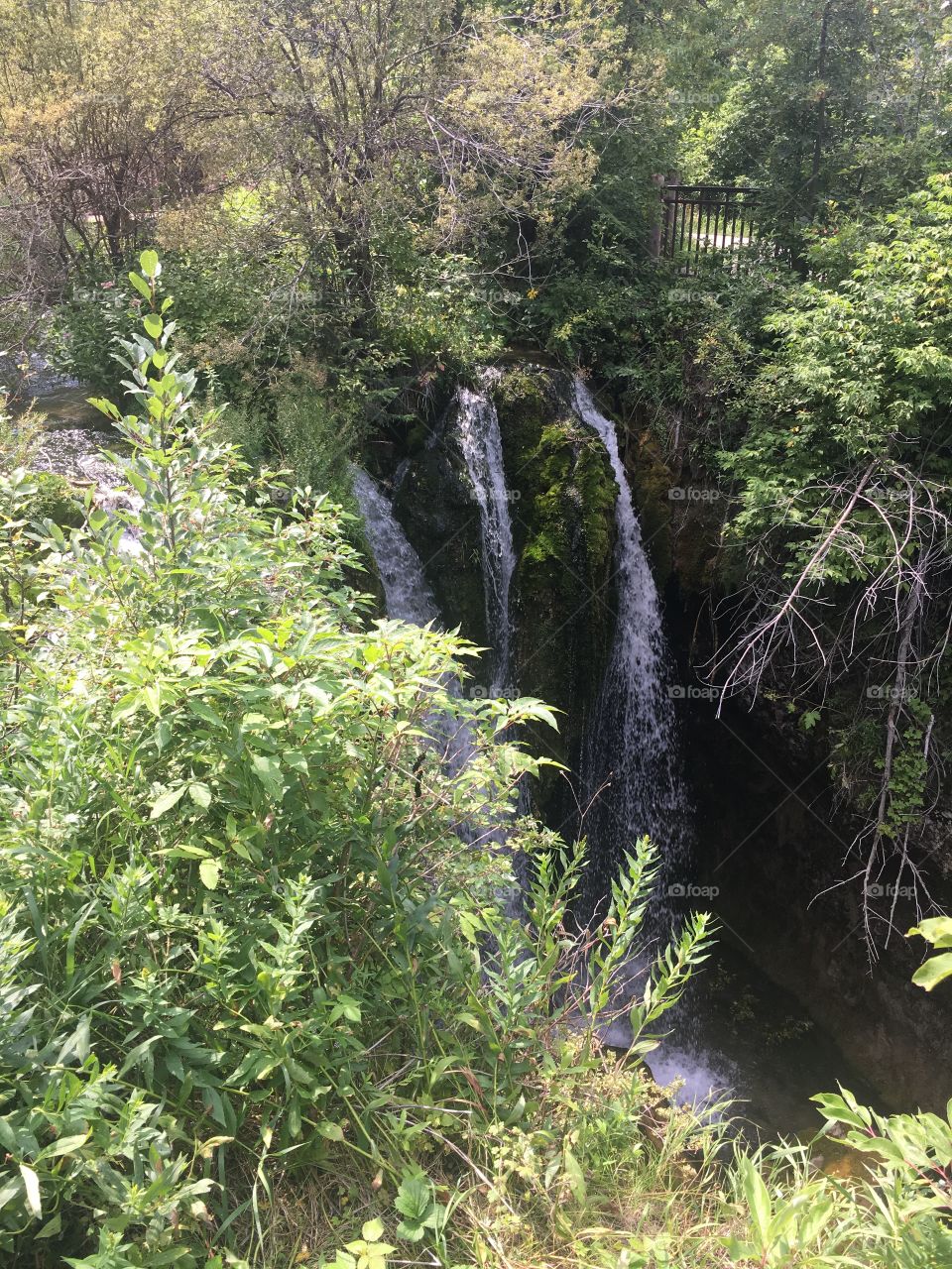 Waterfall In South Dakota