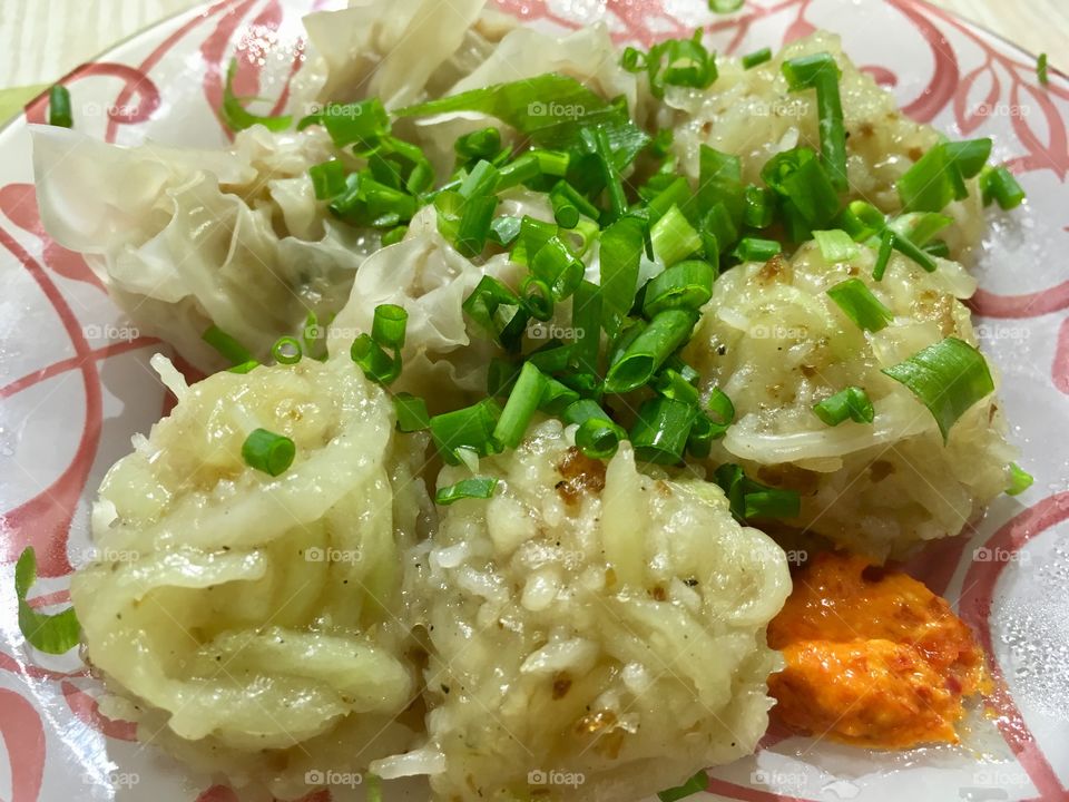 Mauritian dumplings.