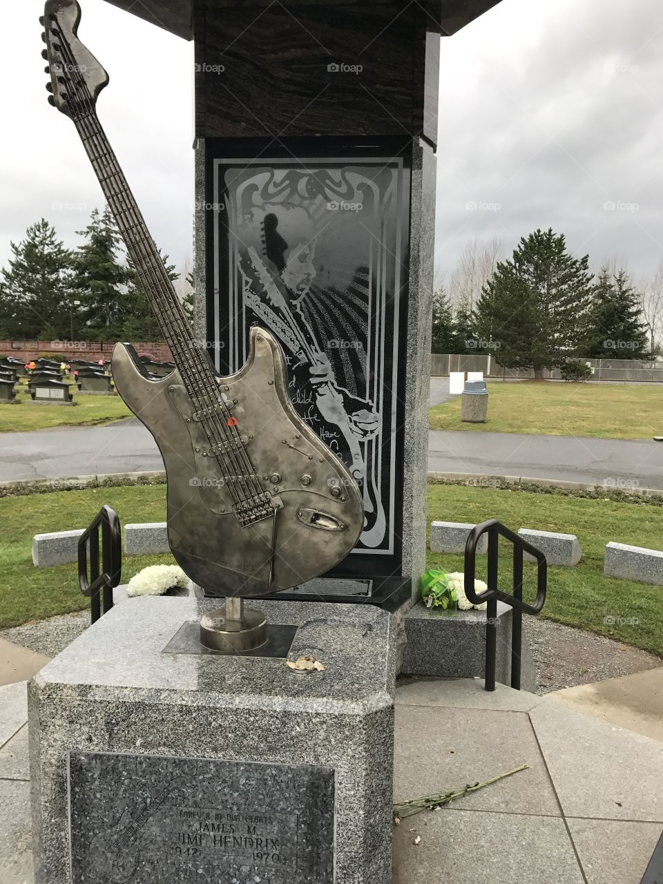 Monument to Jimi Hendrix