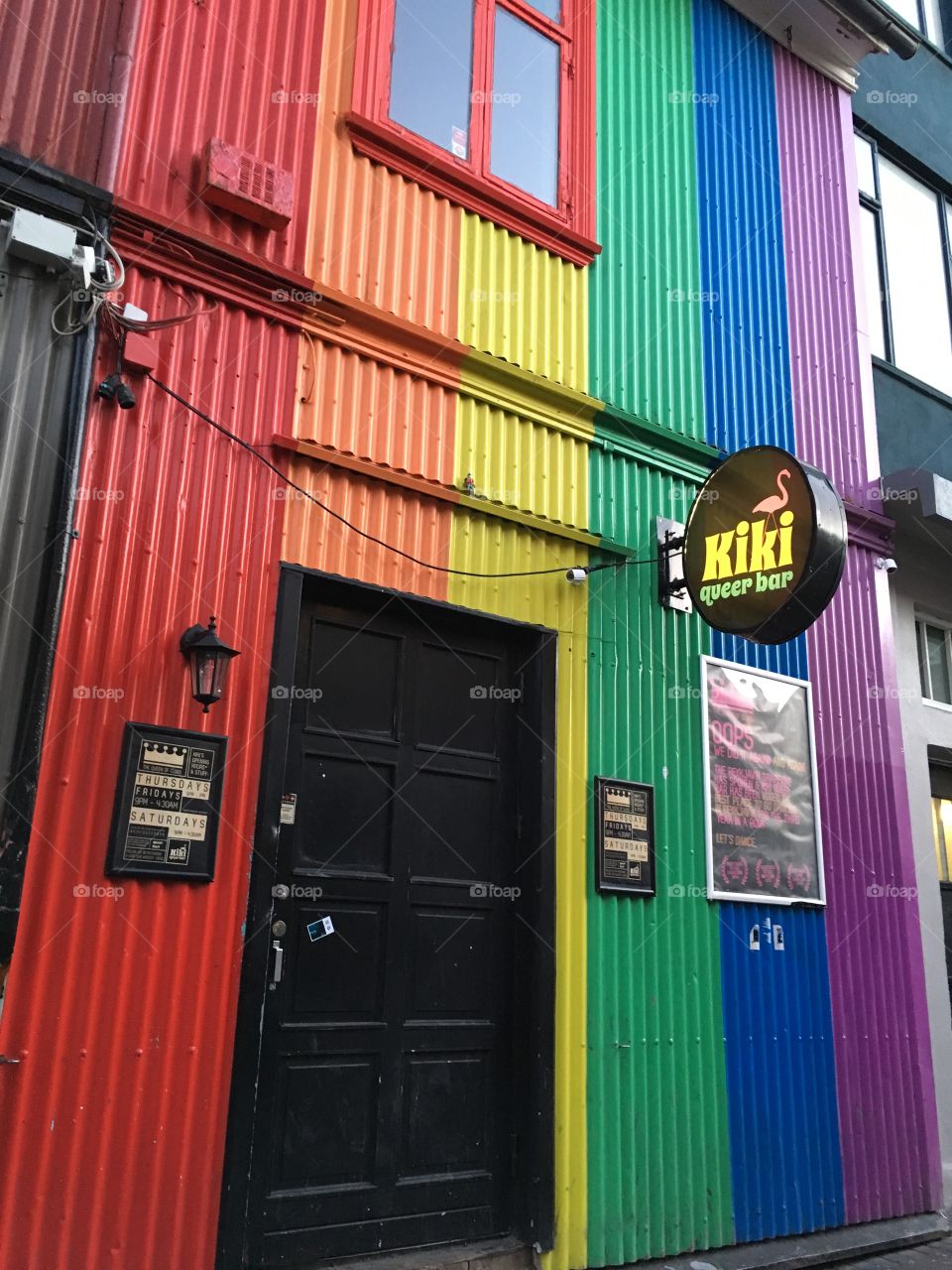 A bar in Reykjavik, Iceland. 2016. 