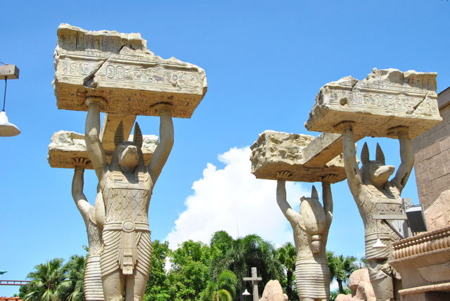 The Mummy Returns side of Universal Studios, Singapore :)
