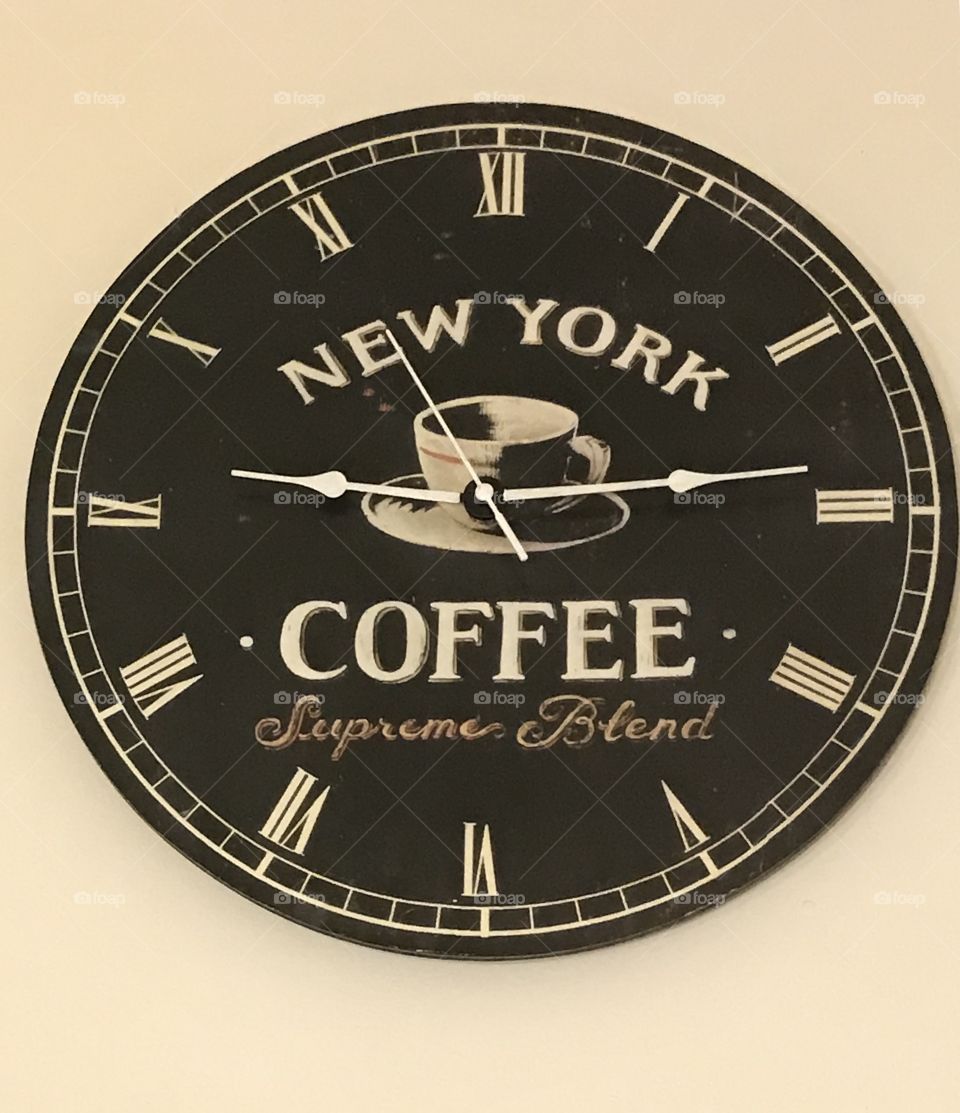 Time to drink a coffee