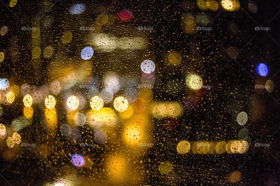 Rain Bokeh