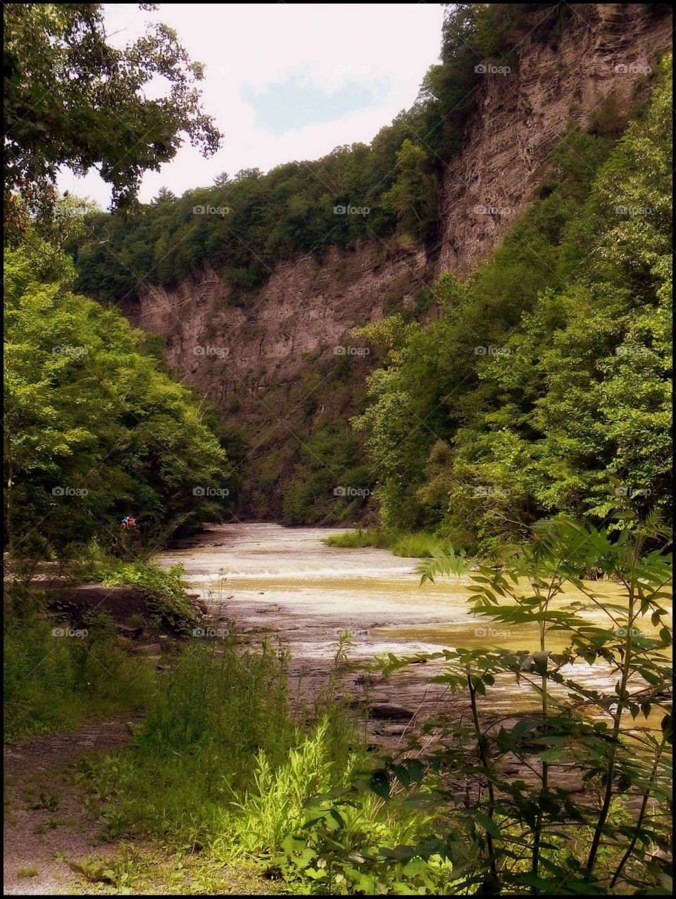 Taughannock falls,  Ithaca N.Y.